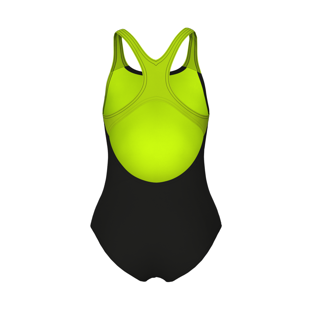GIRL'S ARENA DIM LIGHT SWIMSUIT SWIM PRO BACK L ASPHALT-SOFT GREEN ASPHALT-SOFT GREEN Bild 2