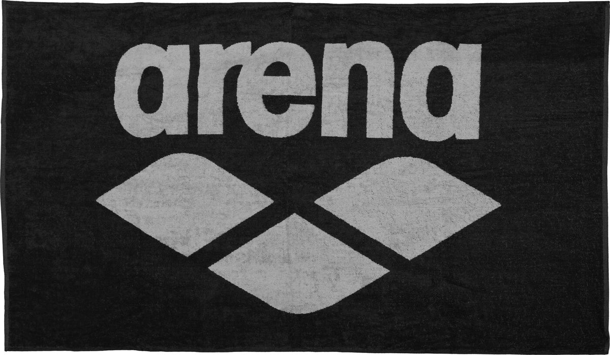 POOL SOFT TOWEL BLACK-GREY Bild 1