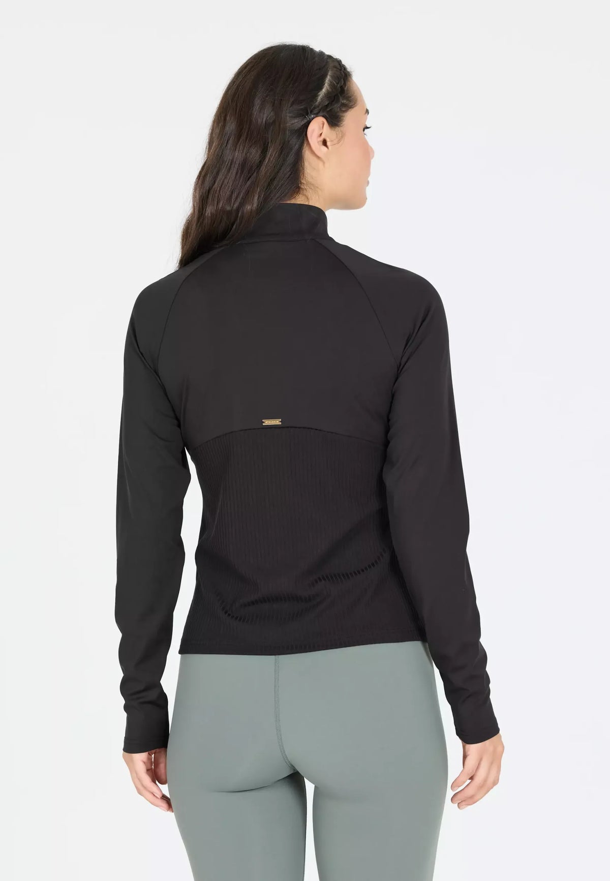 Aliya W Full Zip Black Black Bild 8