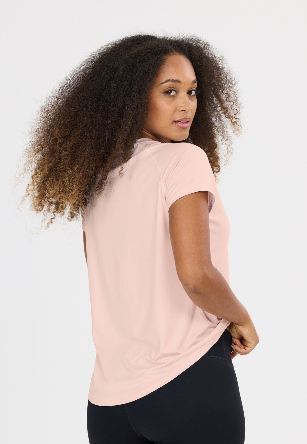 Gaina V3 W S/S Tee Hushed Violet Hushed Violet Bild 4