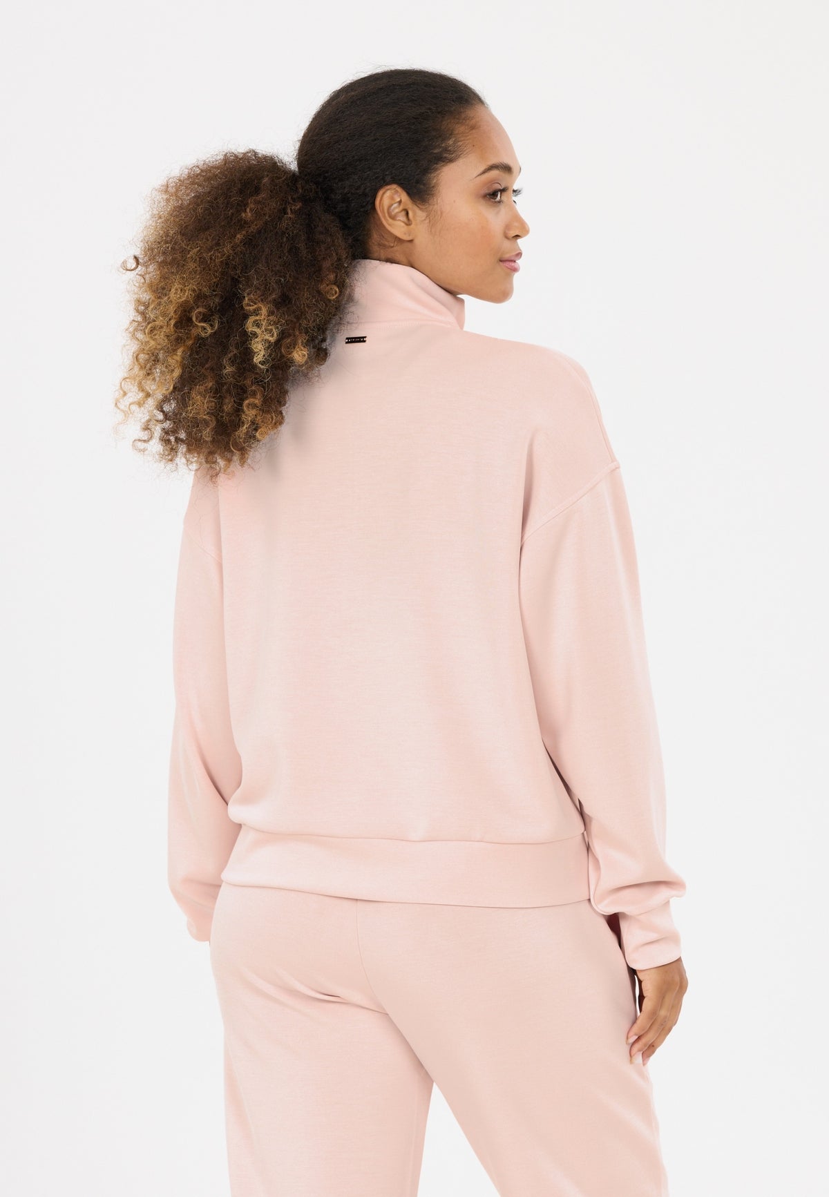 Jillnana W Half Zip Hushed Violet Hushed Violet Bild 6