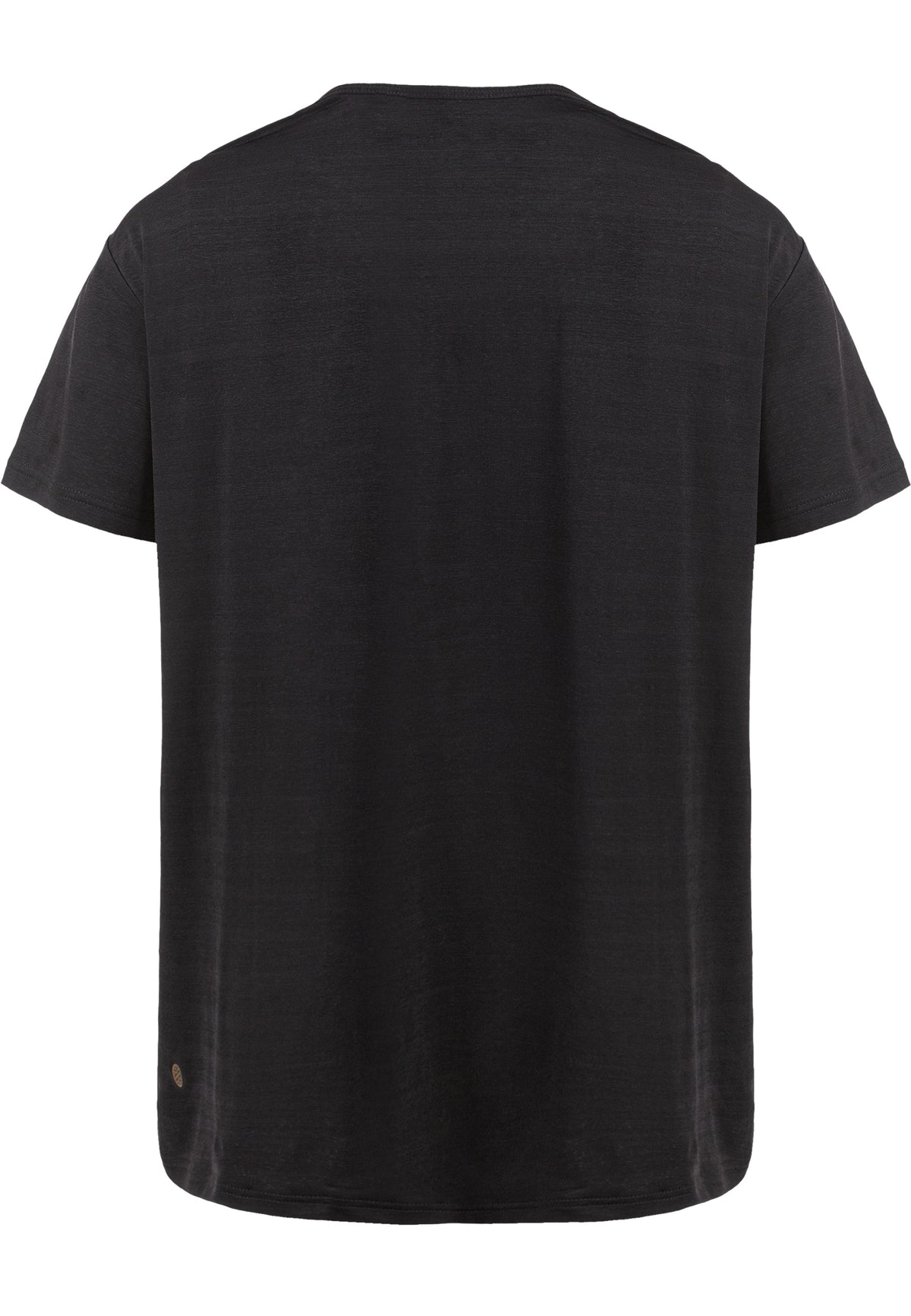 Lizzy W Slub S/S Tee 1 Black Melange Bild 2