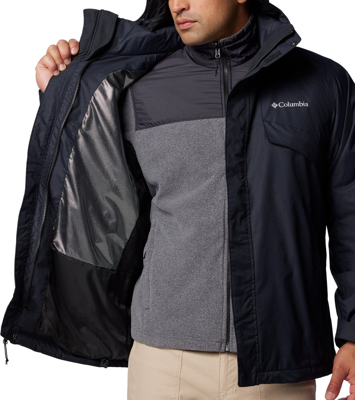 Bugaboo III Fleece Interchange Jack BLACK Bild 8