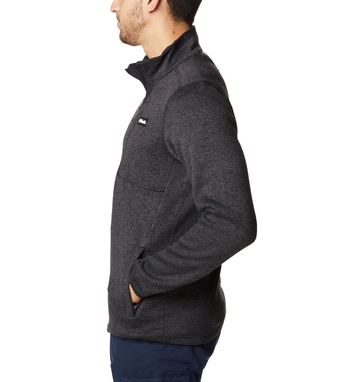 Sweater Weather Full Zip Black Heather Bild 1