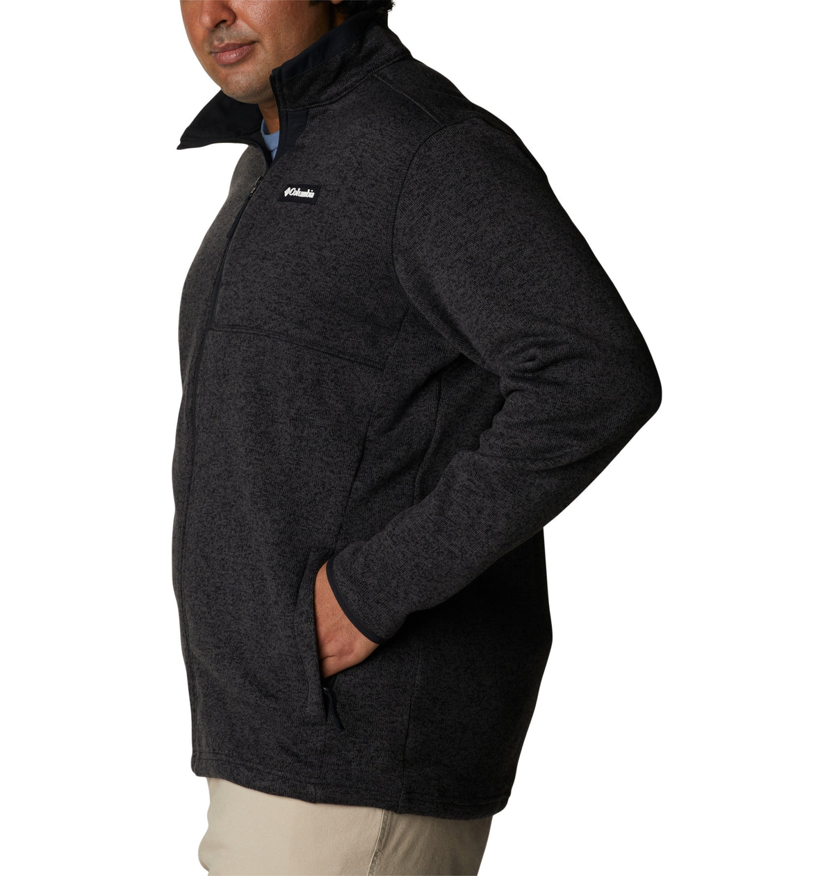 Sweater Weather Full Zip Black Heather Bild 2