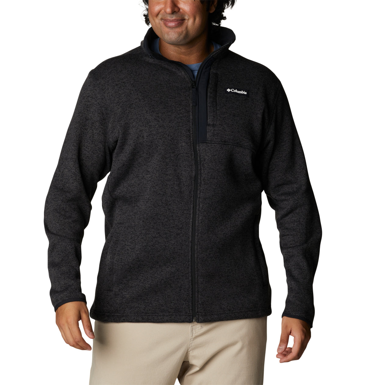Sweater Weather Full Zip Black Heather Bild 4
