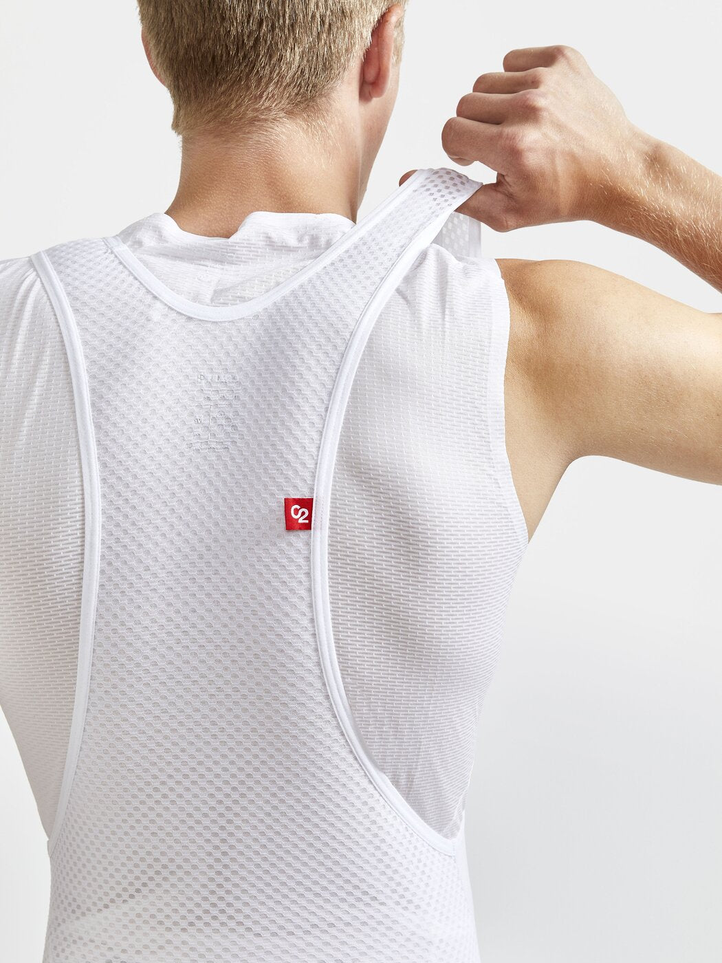 ADV ENDUR BIB SHORTS M 999900 BLACK/WHITE Bild 6