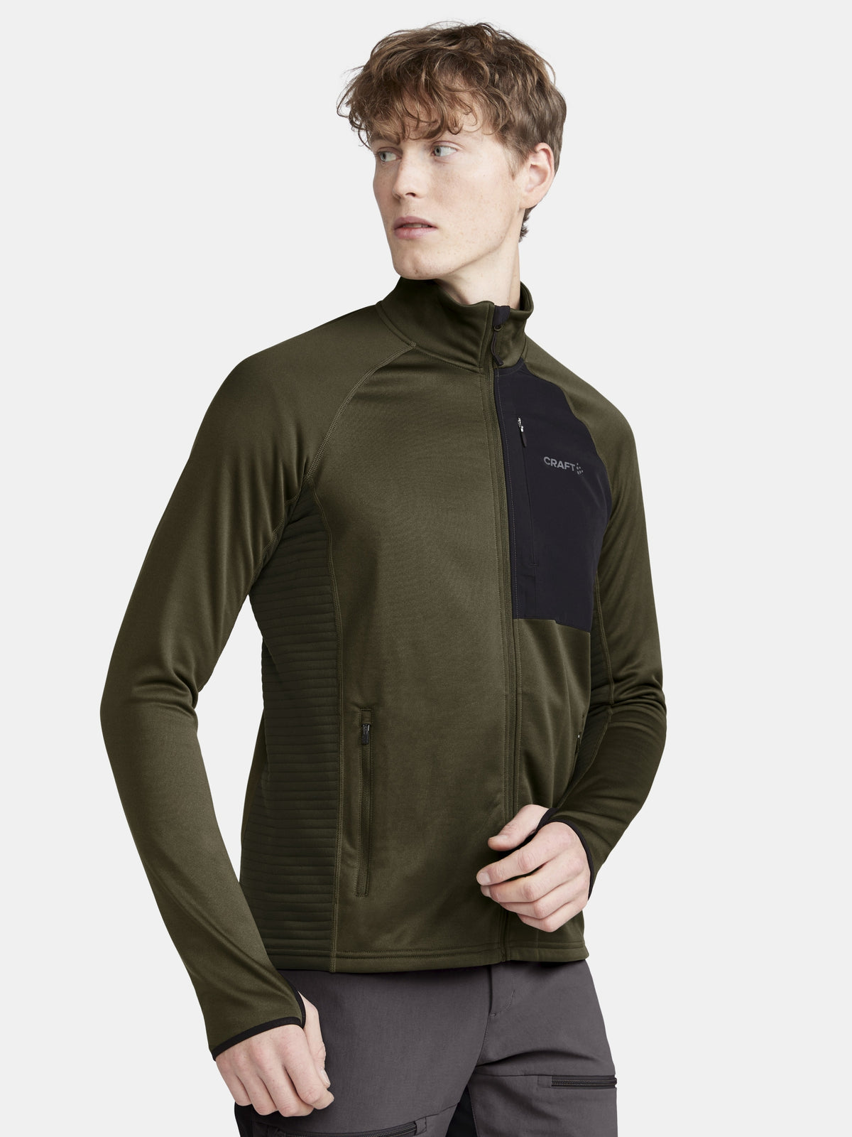 ADV Tech Fleece Thermal Midlayer M 680999 JUNIPER-BLACK Bild 2