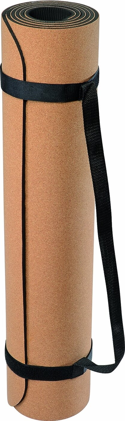Deuser Yogamatte TPE Kork BEIGE Bild 1