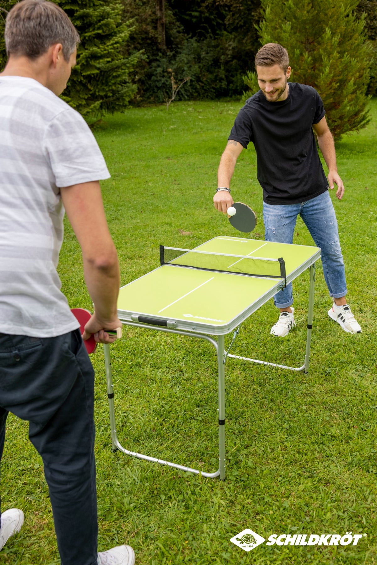 MIDI Tischtennistisch, tragbar, kla Keine Farbe Bild 6