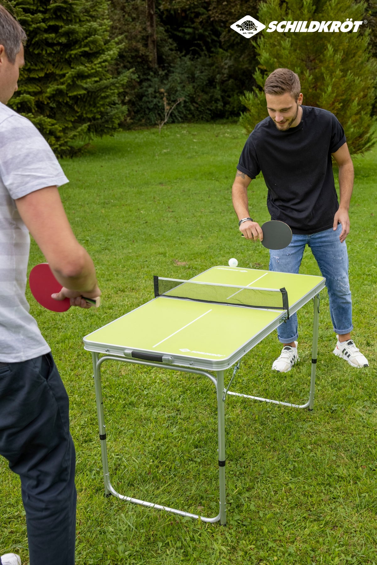 MIDI Tischtennistisch, tragbar, kla Keine Farbe Bild 7