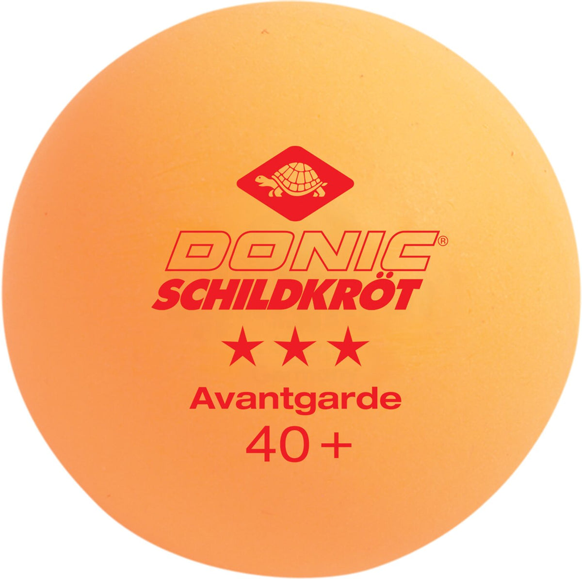 TT-Ball 3-Stern AVANTGARDE POLY 40+ Keine Farbe Bild 1