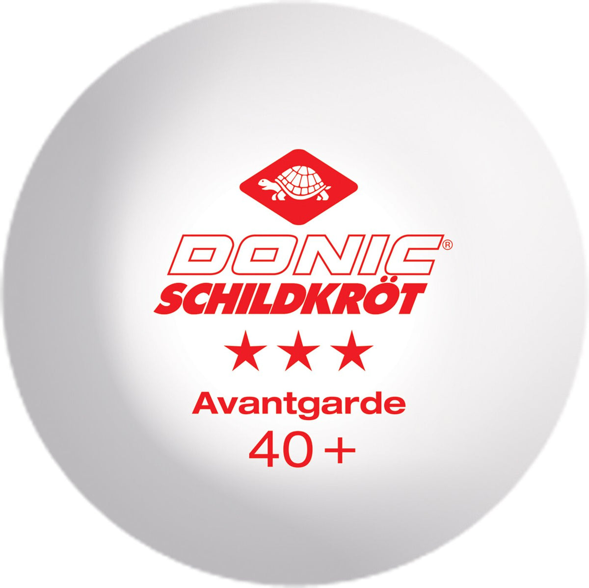 TT-Ball 3-Stern AVANTGARDE POLY 40+ Keine Farbe Bild 2