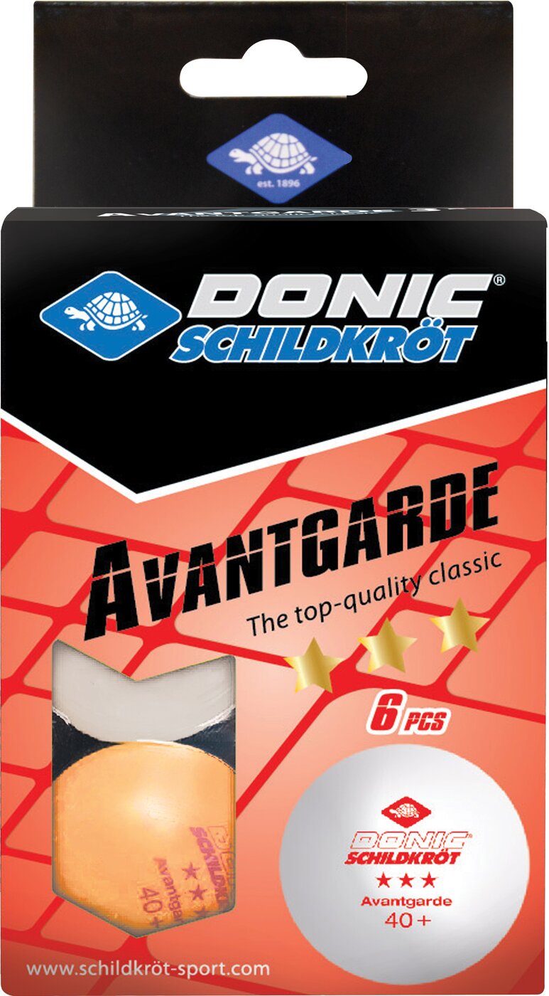 TT-Ball 3-Stern AVANTGARDE POLY 40+ Keine Farbe Bild 3