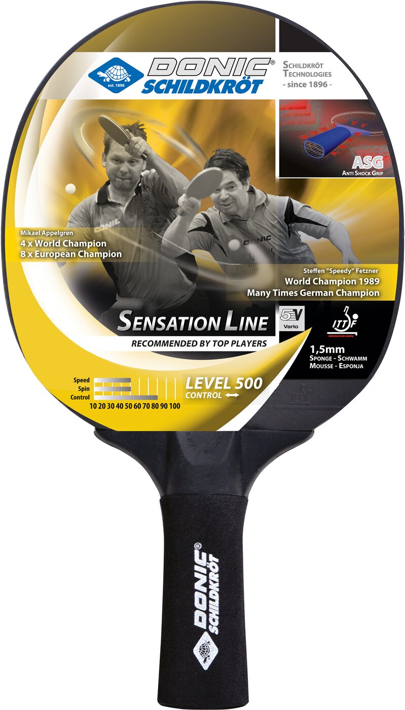 TT-Schläger SENSATION 500 ASG (Anti Keine Farbe Bild 1