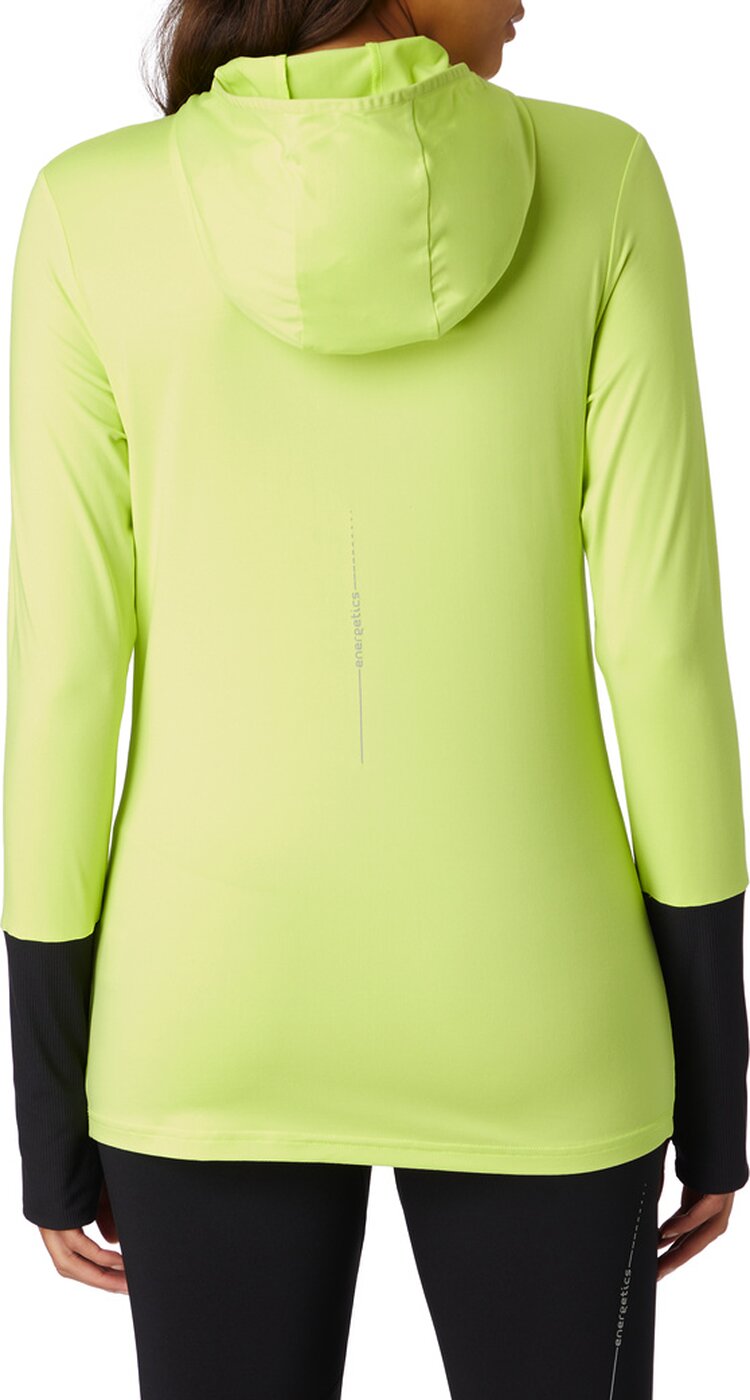Da.-Sweatshirt Cassia wms GREEN LIME/BLACK Bild 3