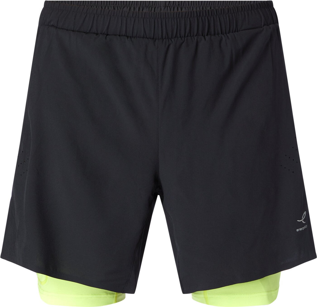 He.-Shorts Striko II ux BLACK/GREEN LIME Bild 1