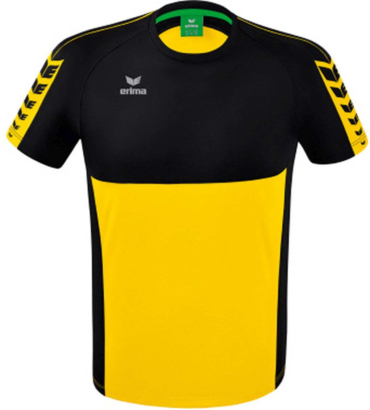 SIX WINGS t-shirt function 140950 yellow/black 140950 yellow/black Bild 1