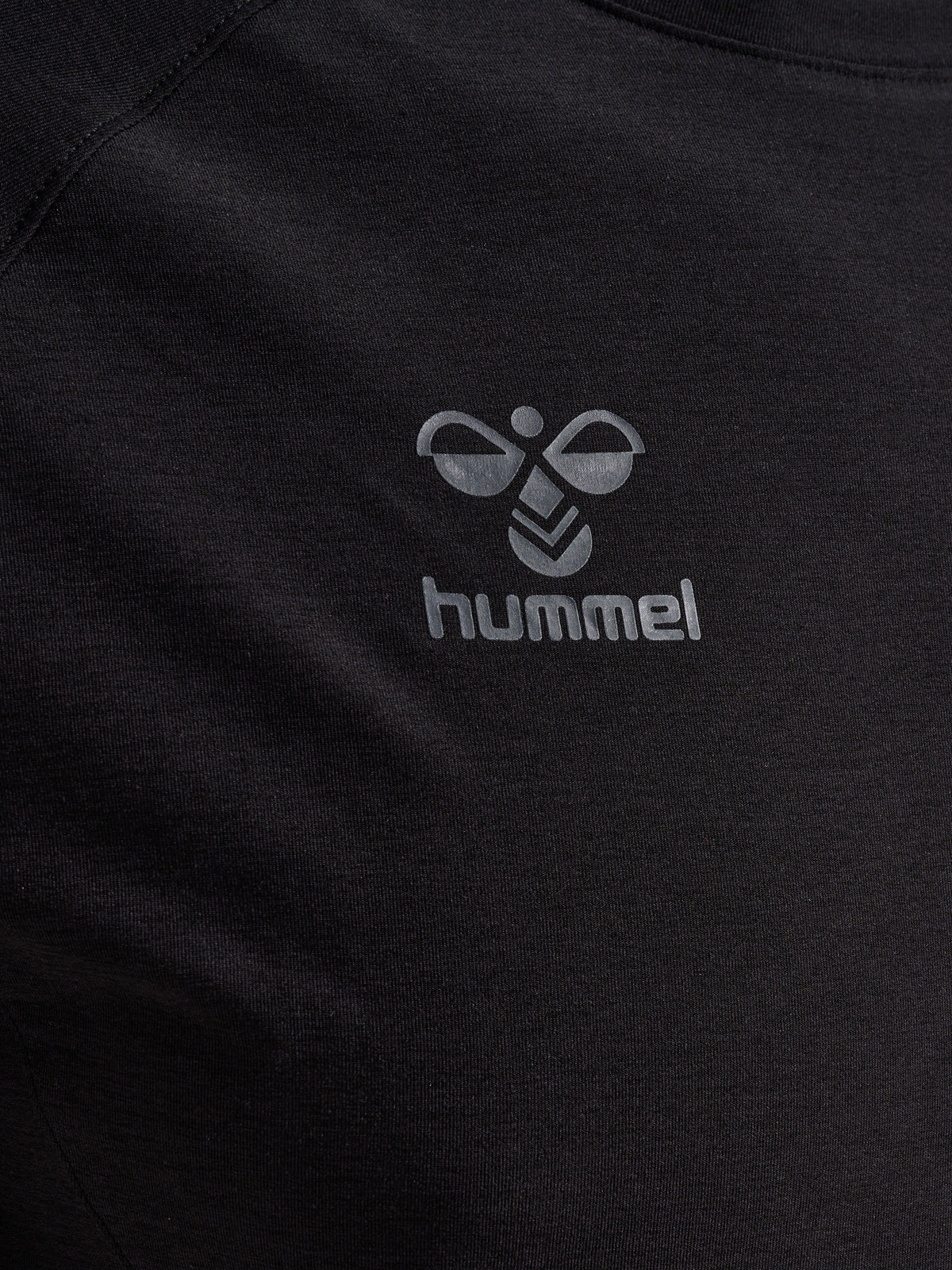 hmlCIMA 2.0 JERSEY S/S BLACK MELANGE BLACK MELANGE Bild 4