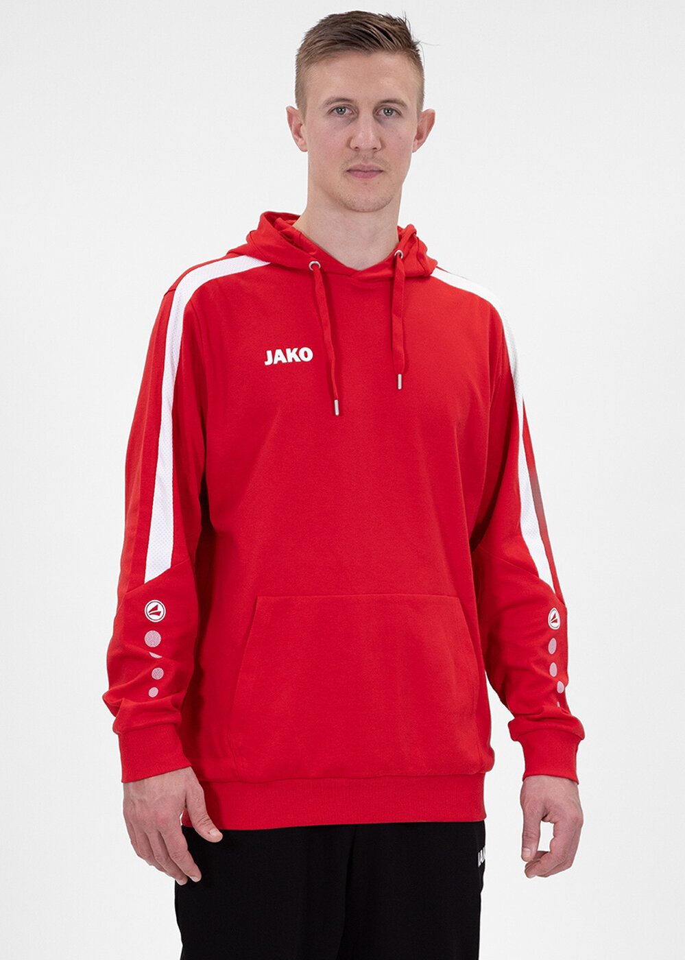 Kapuzensweat Power rot rot Bild 7
