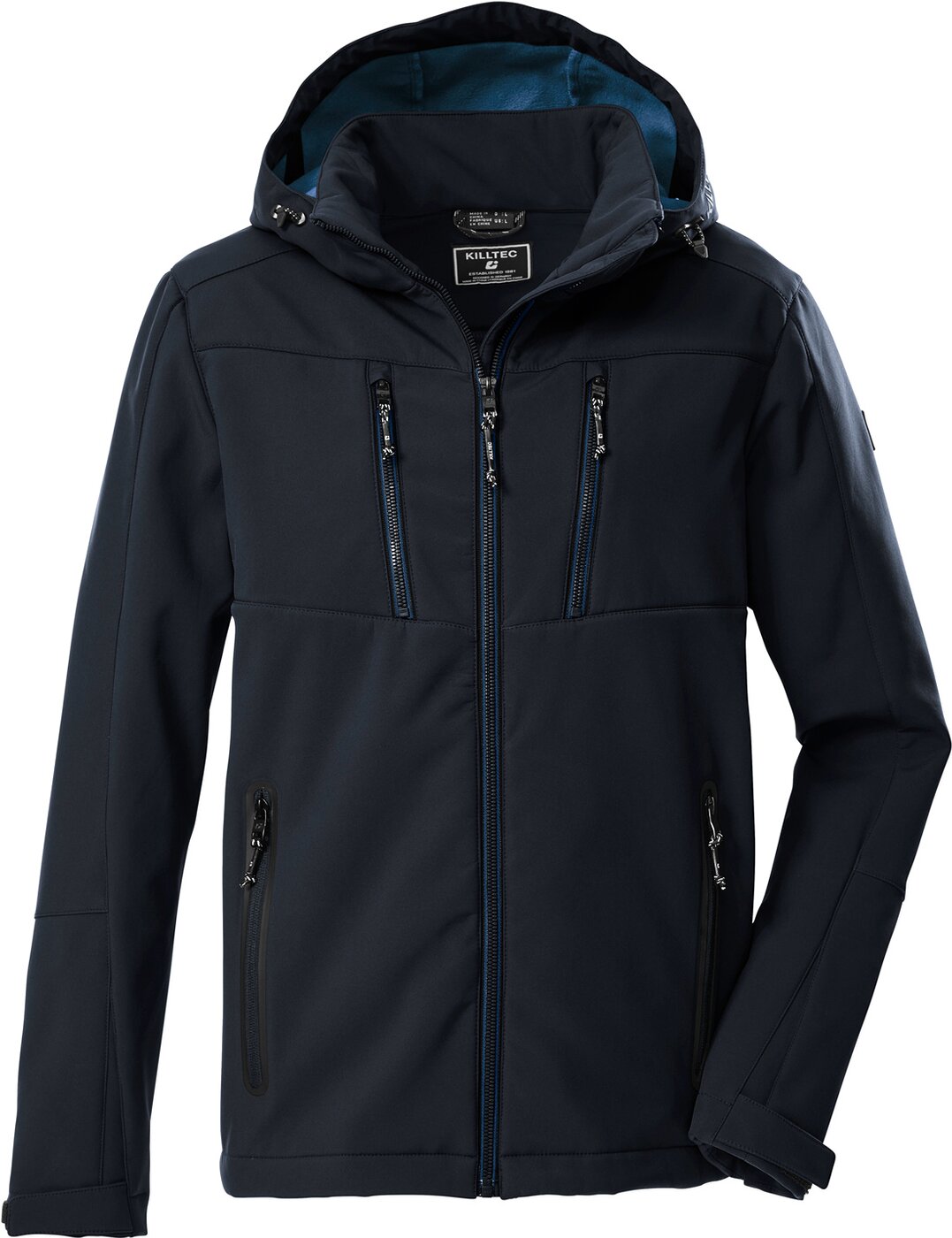 KOW 79 MN SFTSHLL JCKT schwarz blau schwarz blau Bild 1
