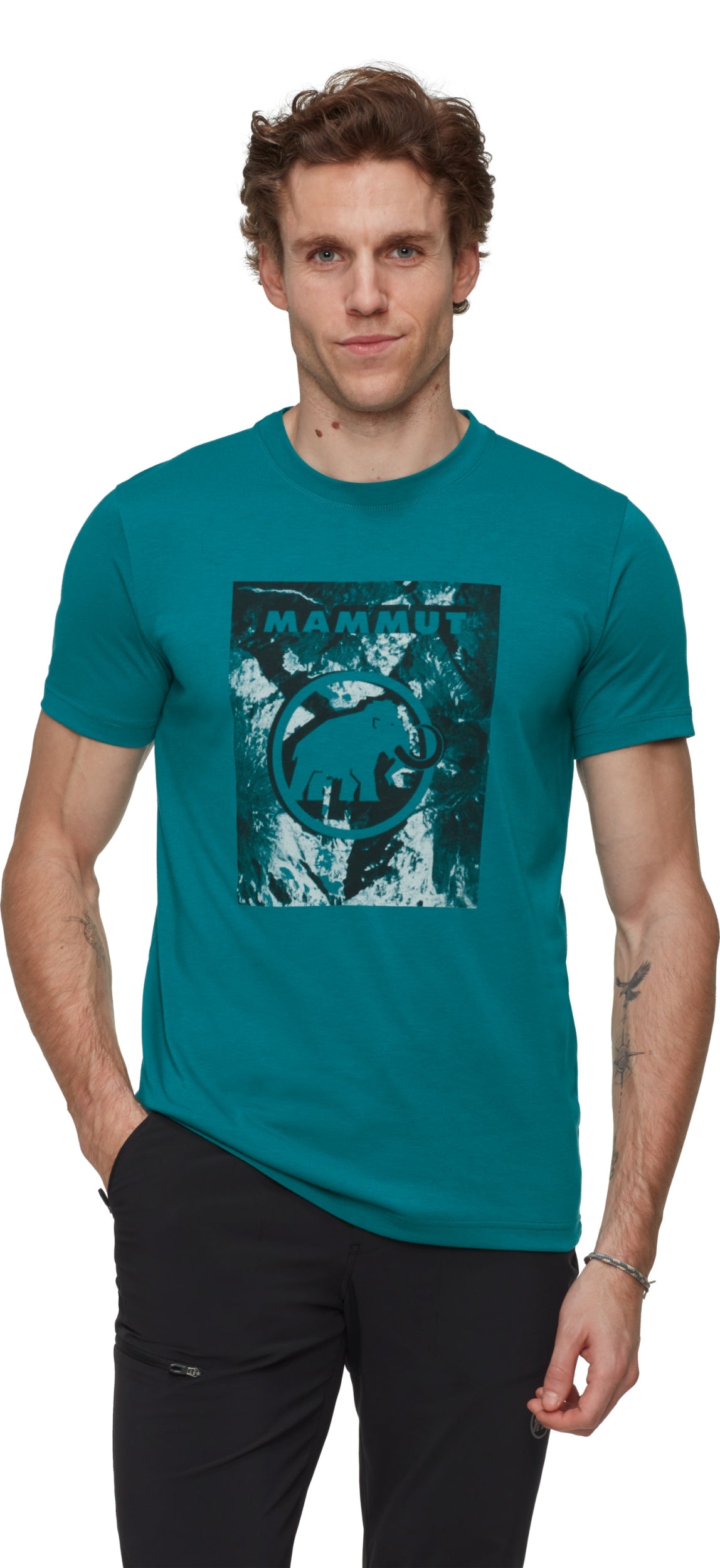 Trovat T-Shirt Men Mammut deep teal deep teal Bild 2