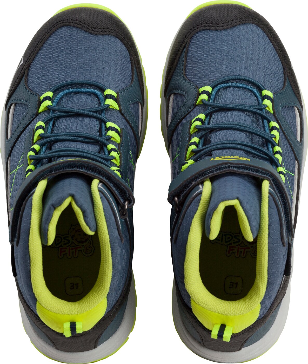 Ki.-Wander-Stiefel Maine Mid AQB JR BLUE SMOKE/ GREEN LI Bild 3