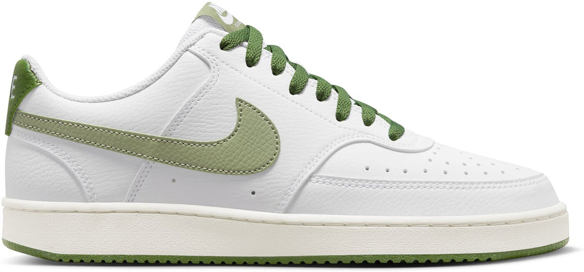 NIKE COURT VISION LO WHITE/OIL GREEN-TREELINE-S Bild 1