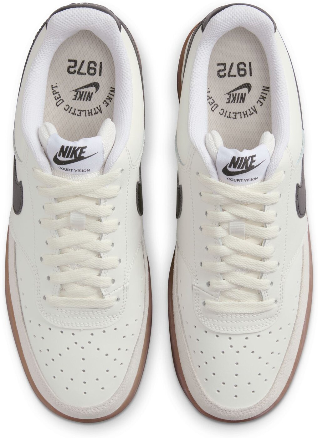 NIKE COURT VISION LO SAIL/BLACK-LT OREWOOD BRN- Bild 3