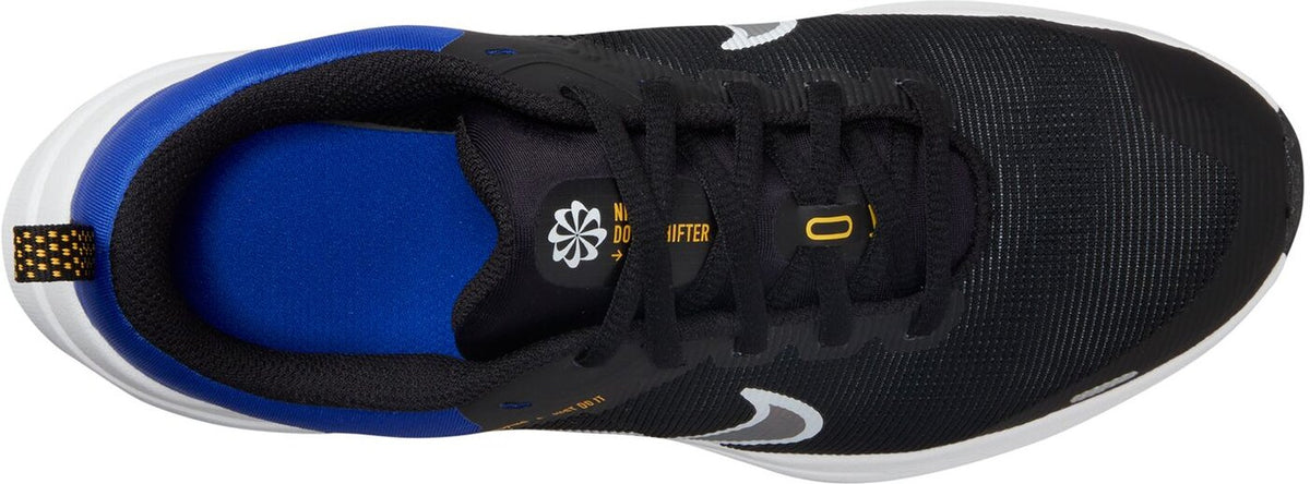 NIKE DOWNSHIFTER 12 NN (GS) BLACK/WHITE-RACER BLUE-LAS Bild 7