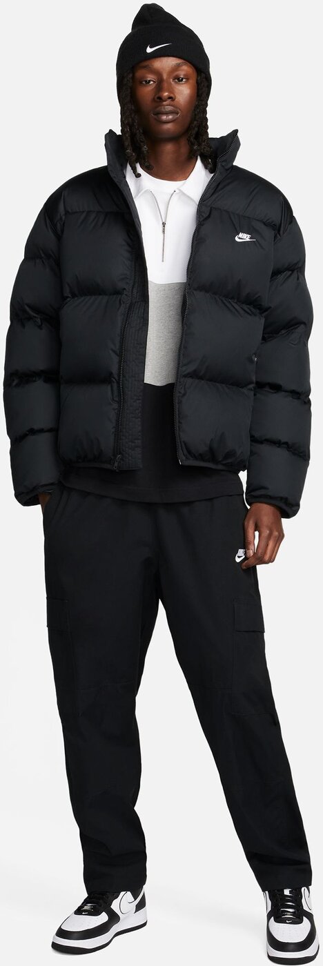 M NK CLUB PUFFER JKT BLACK/WHITE Bild 3