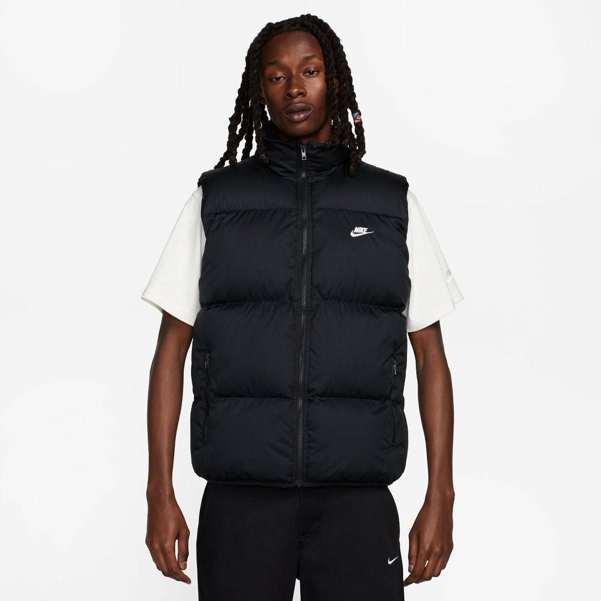 M NK CLUB PUFFER VEST BLACK/WHITE Bild 1