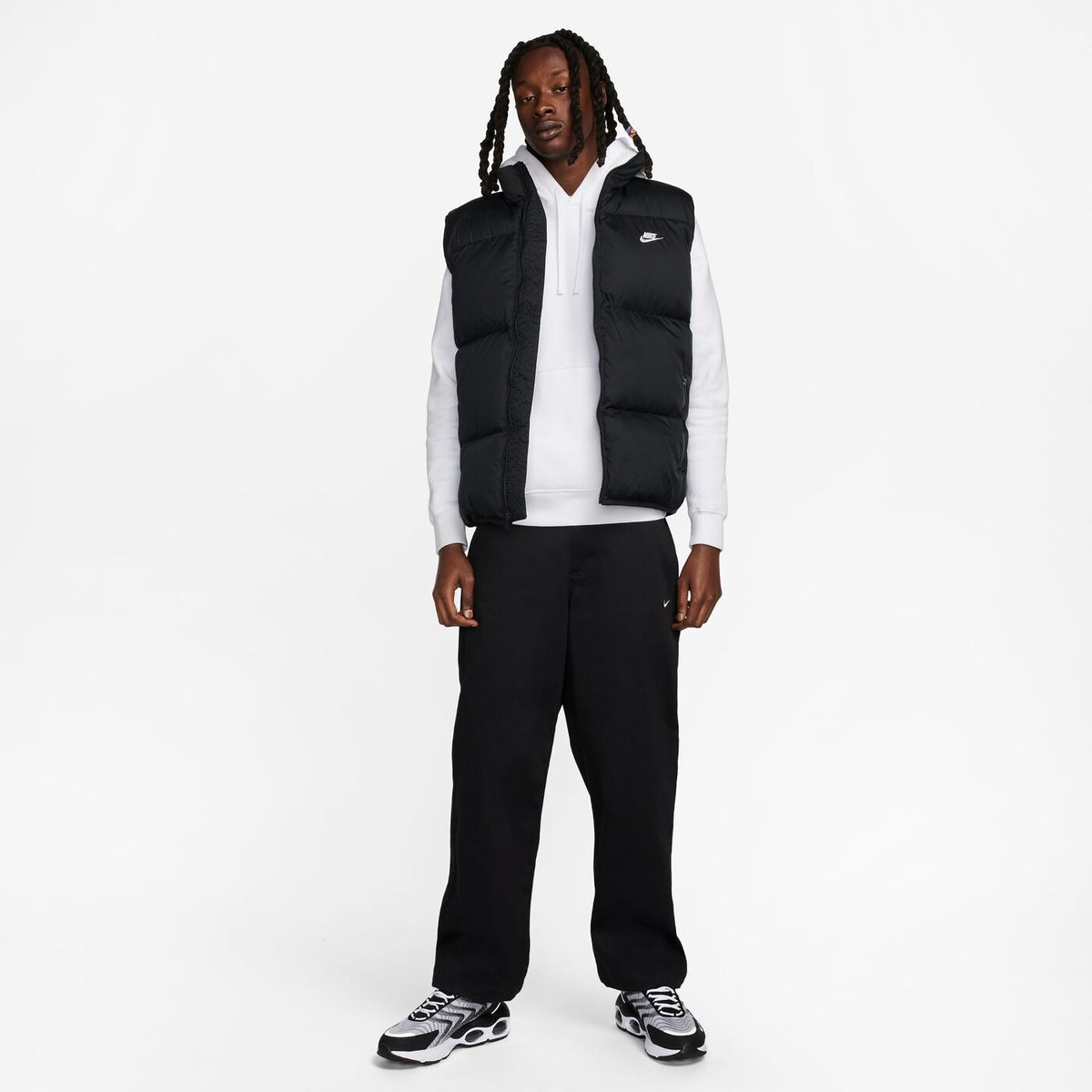 M NK CLUB PUFFER VEST BLACK/WHITE Bild 3
