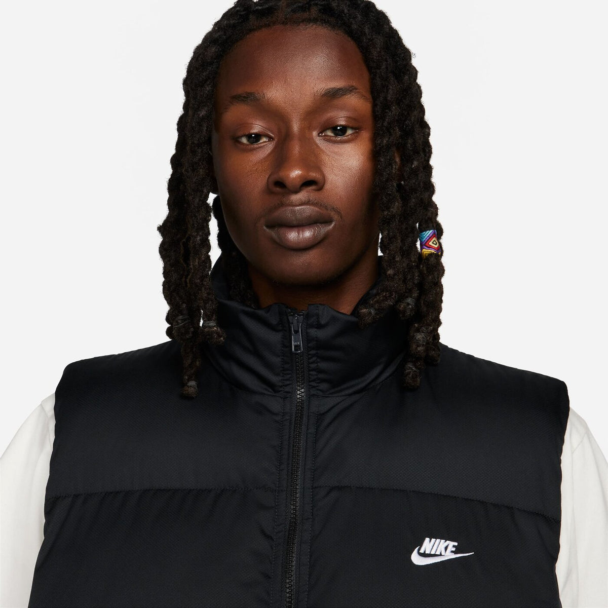 M NK CLUB PUFFER VEST BLACK/WHITE Bild 4