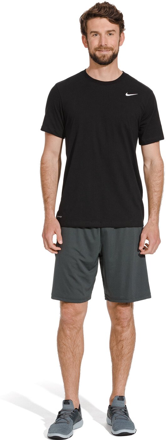 M NK DF TEE DFC CREW SOLID BLACK/WHITE Bild 5