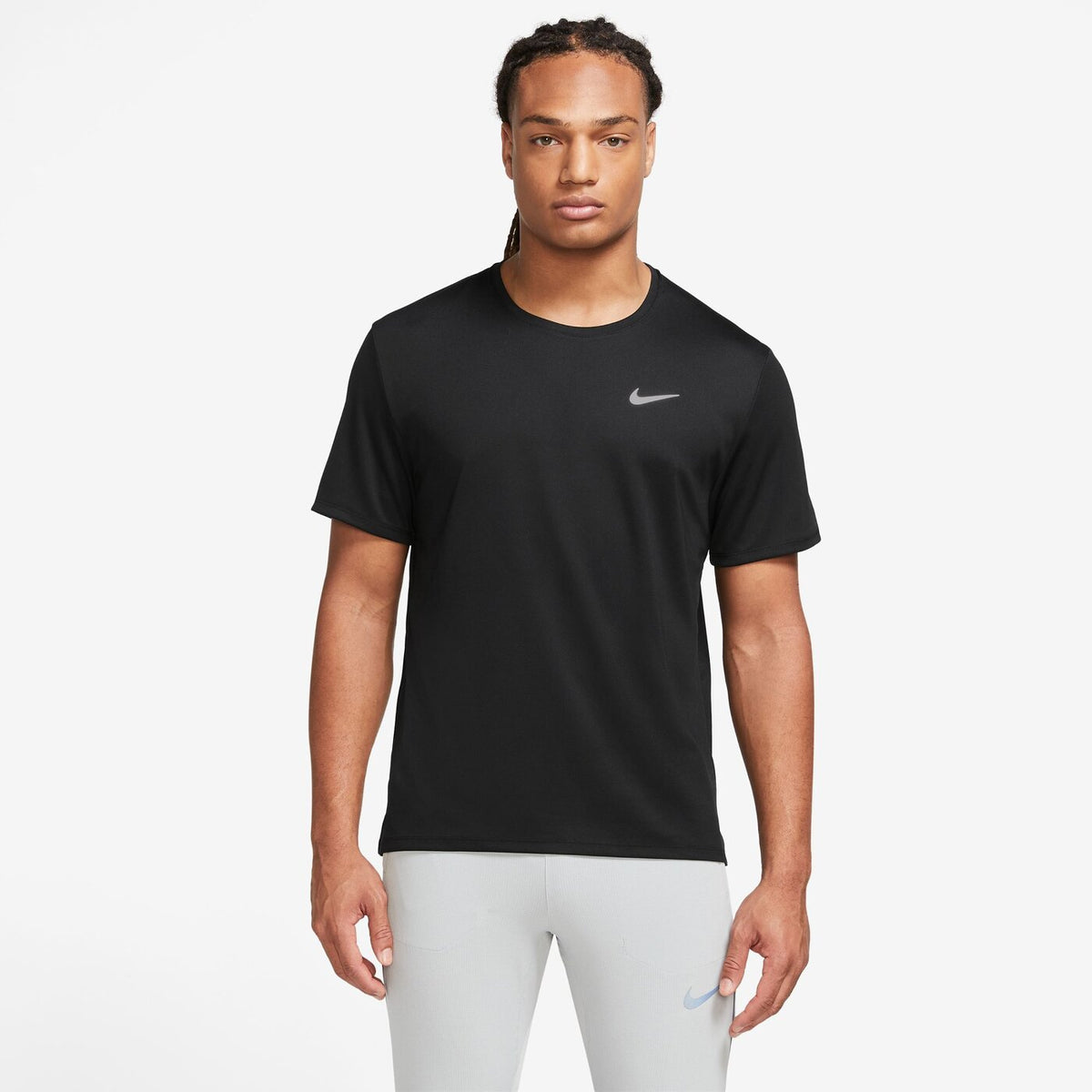 M NK DF UV MILER SS BLACK/REFLECTIVE SILV Bild 1