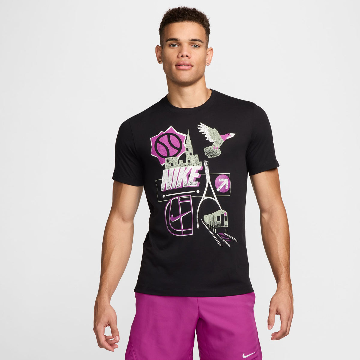 M NKCT DF TEE OC US OPEN BLACK Bild 1