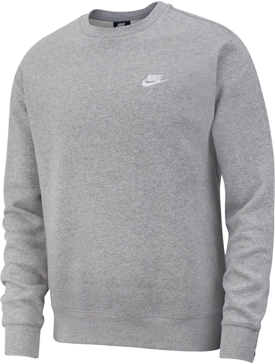 M NSW CLUB CRW BB DK GREY HEATHER/WHITE Bild 1