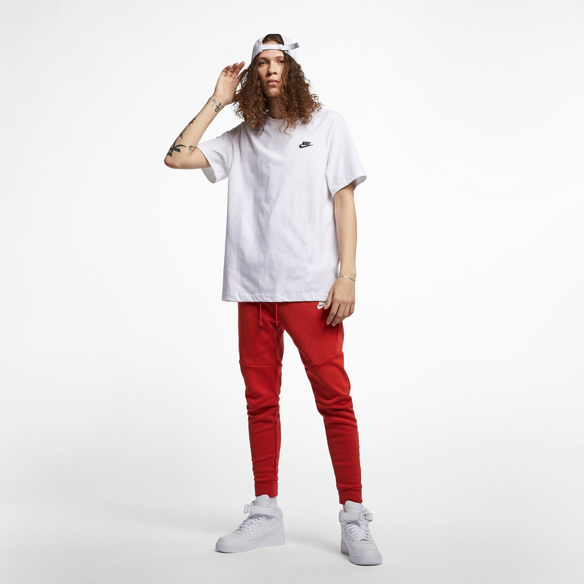 M NSW CLUB TEE WHITE/BLACK Bild 6