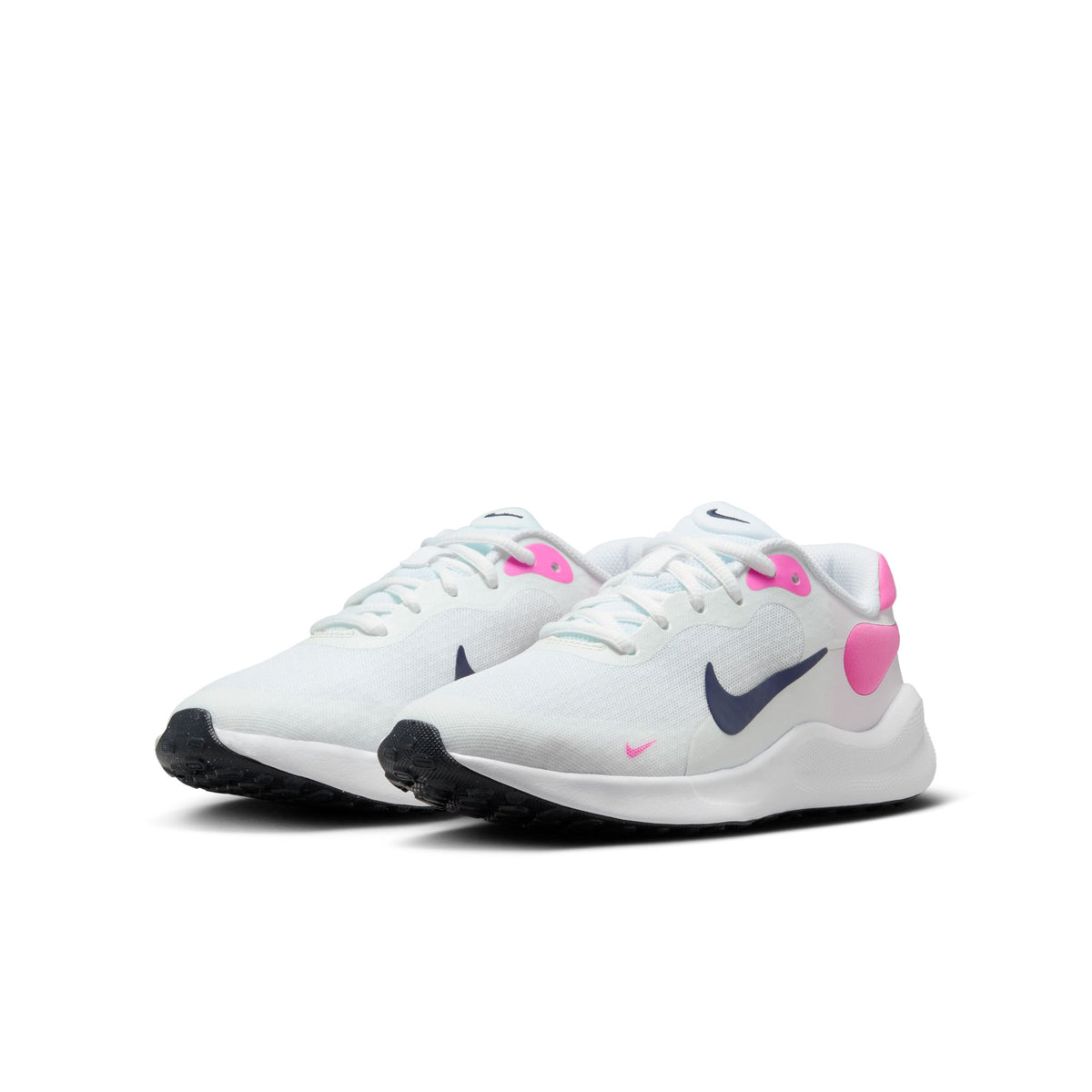NIKE REVOLUTION 7 (GS) WHITE/MIDNIGHT NAVY-PLAYFU Bild 6