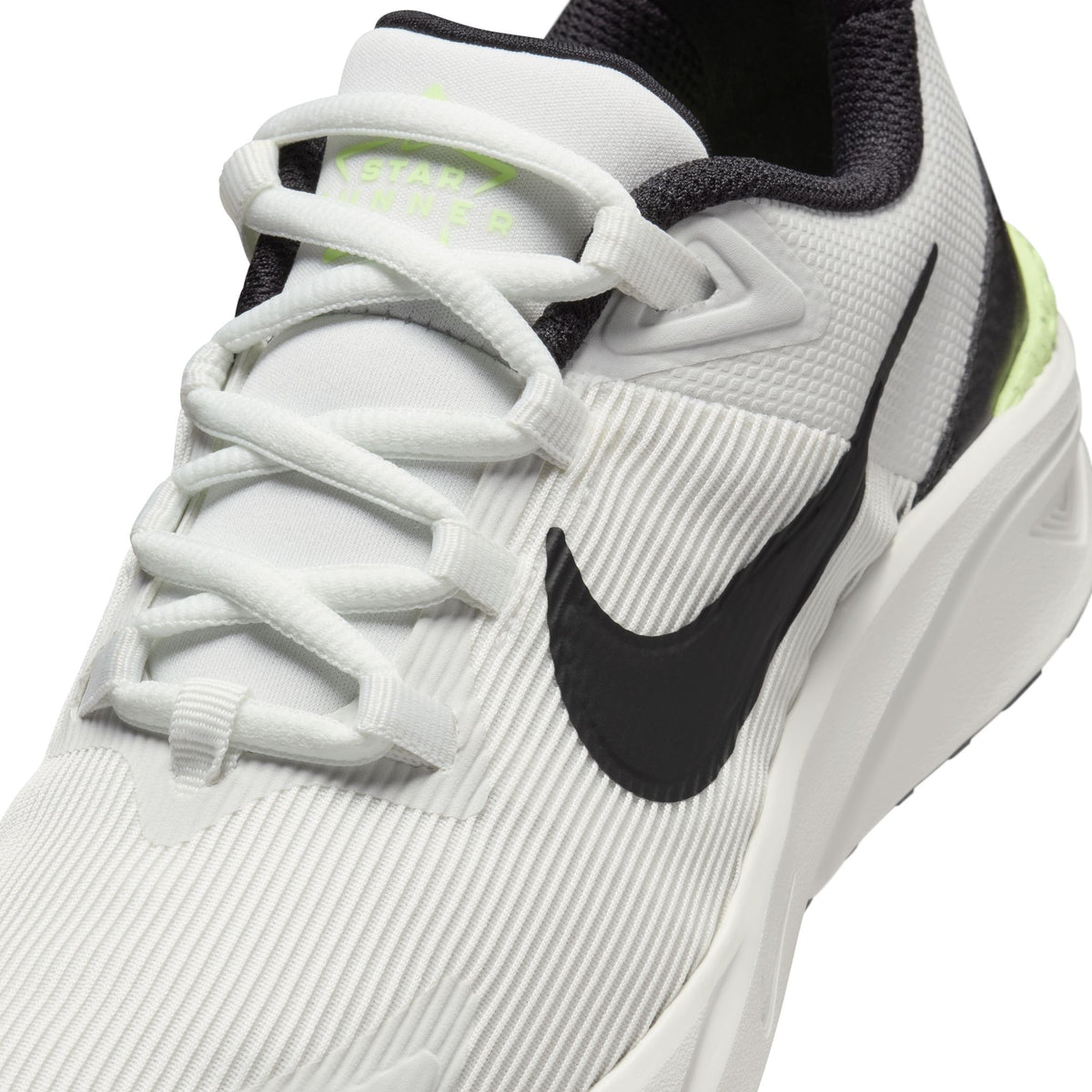NIKE STAR RUNNER 4 NN (GS) SUMMIT WHITE/BLACK-BARELY Bild 7