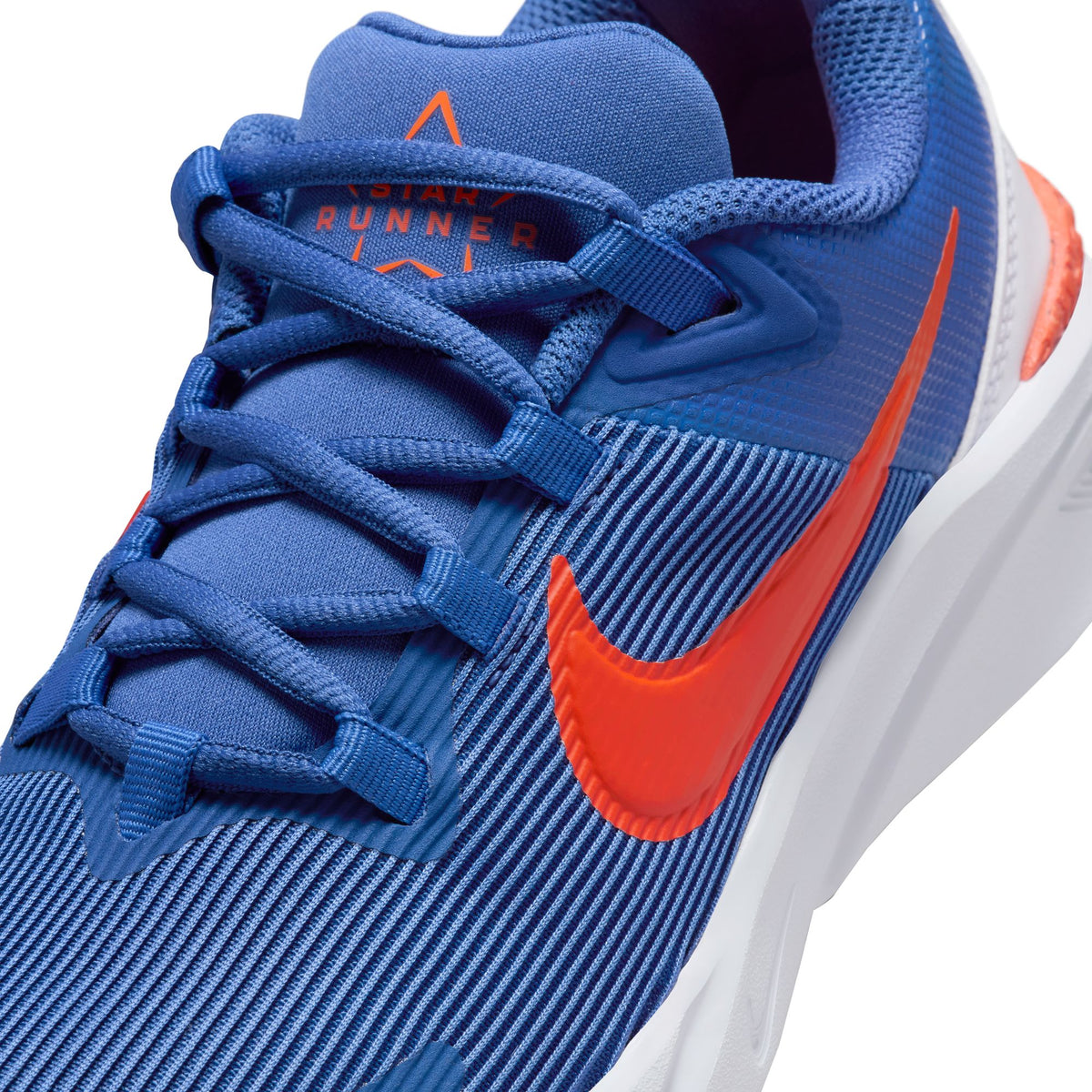 NIKE STAR RUNNER 4 NN (GS) ASTRONOMY BLUE/TEAM ORANGE Bild 7