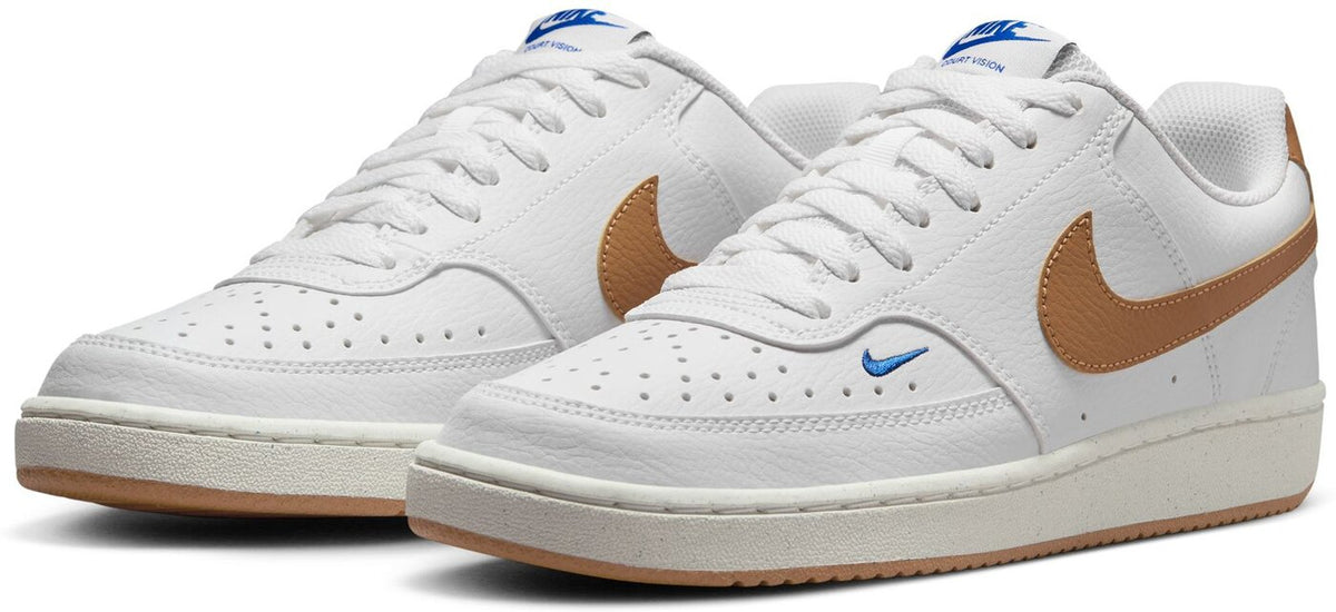 W NIKE COURT VISION LO NN WHITE/FLAX-GAME ROYAL-SAIL Bild 7