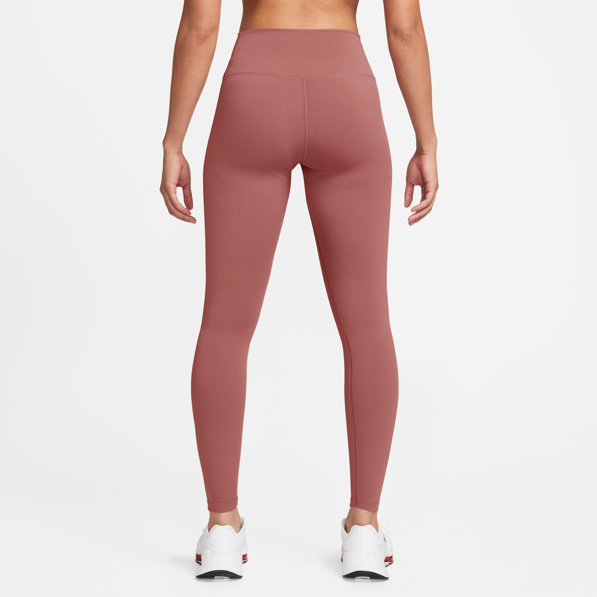 W NK DF ONE HR TIGHT CANYON PINK/BLACK Bild 2