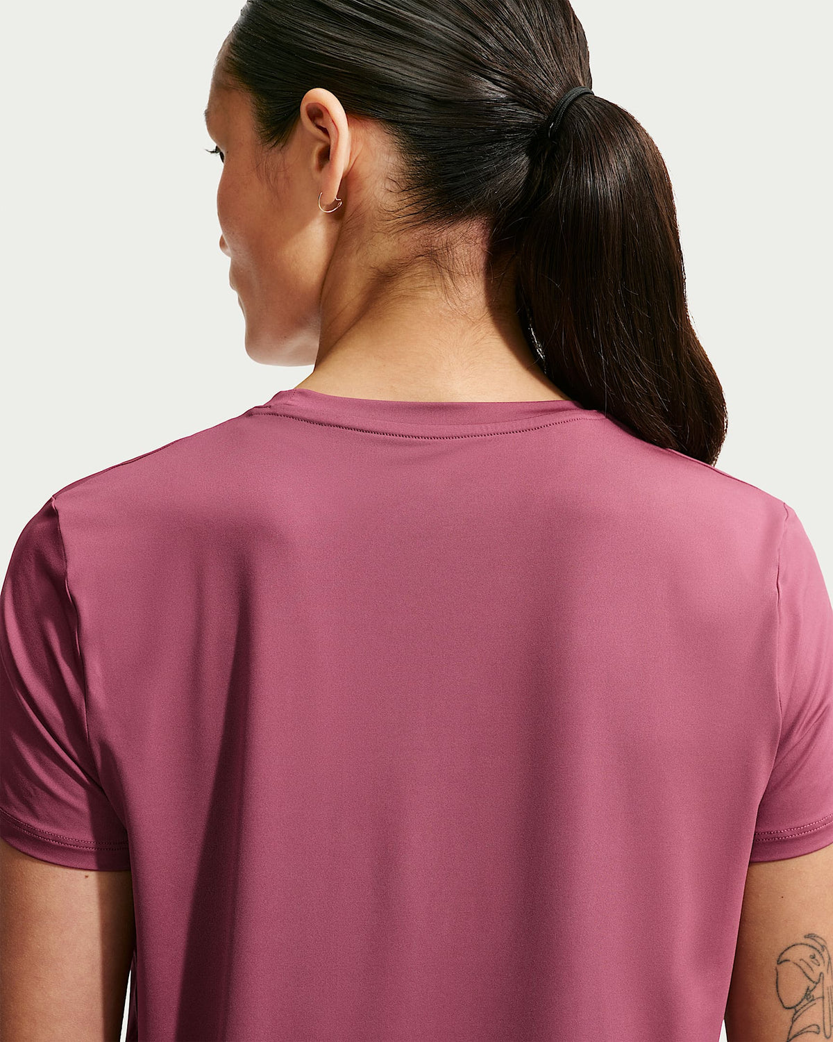 W NK ONE CLASSIC DF SS TOP PINK SMOKE/WHITE PINK SMOKE/WHITE Bild 2
