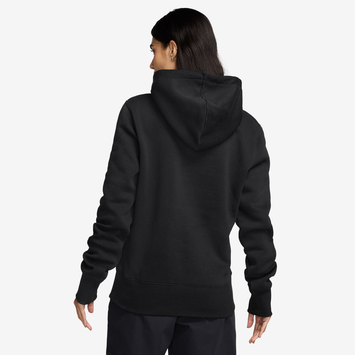W NSW PHNX FLC STD PO HOODIE BLACK/SAIL Bild 2