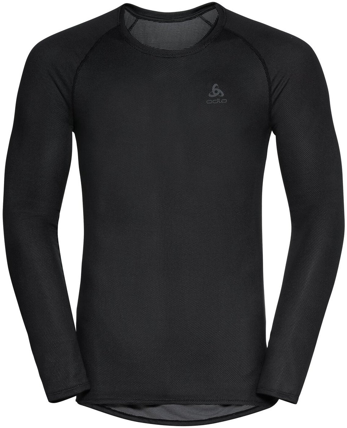 BL TOP Crew neck l/s ACTIVE F- 15000 black Bild 1