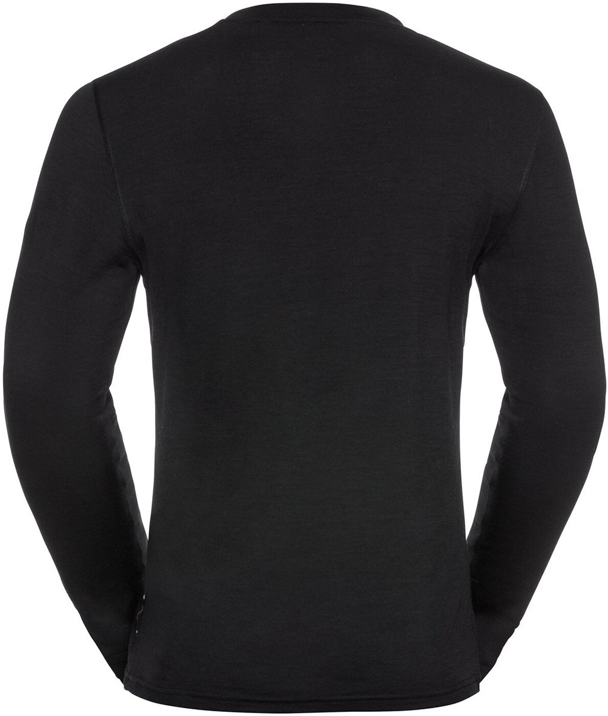 BL TOP Crew neck l/s MERINO 20 15001 black - black Bild 2