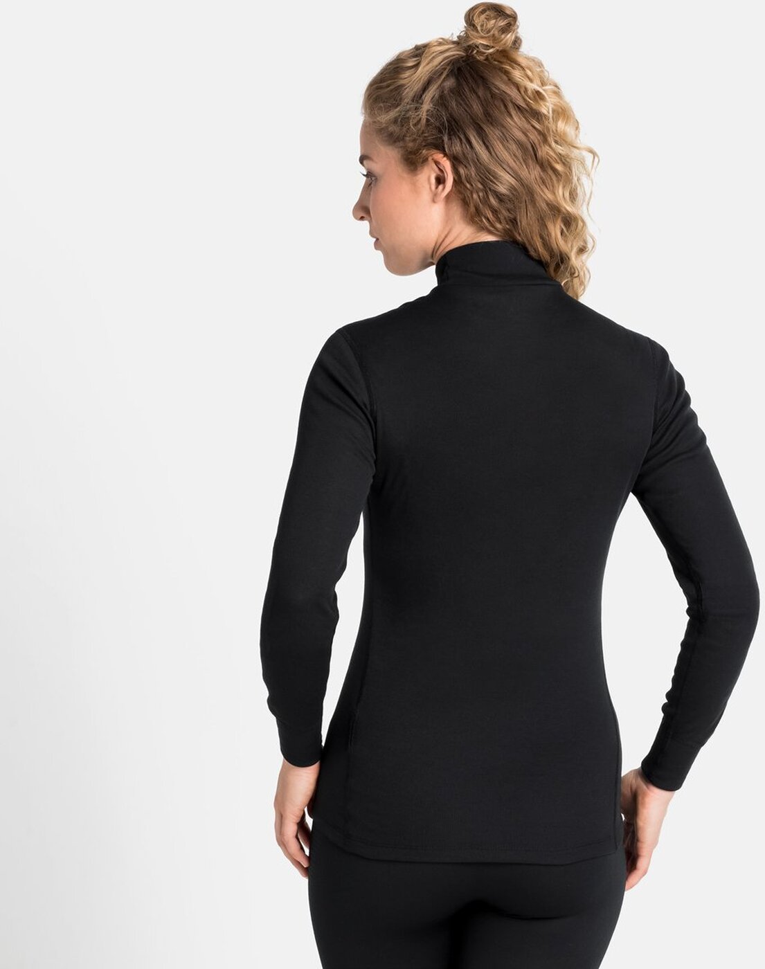 BL TOP turtle neck l/s ACTIVE 15000 black Bild 2