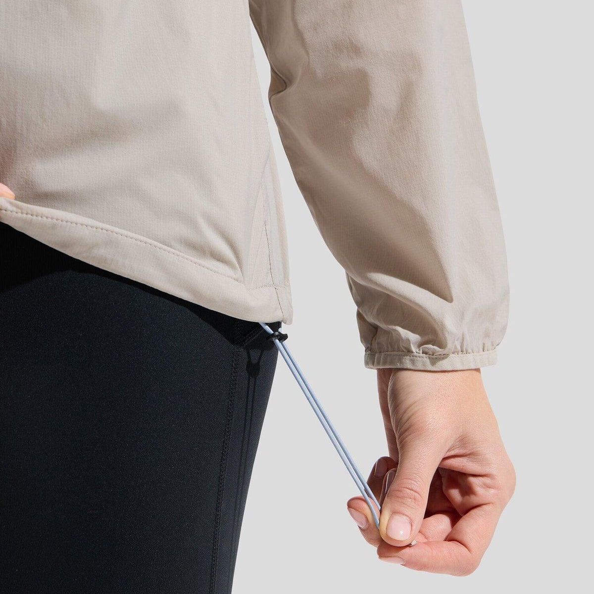 ESSENTIAL WINDBREAKER 10697 silver cloud Bild 7